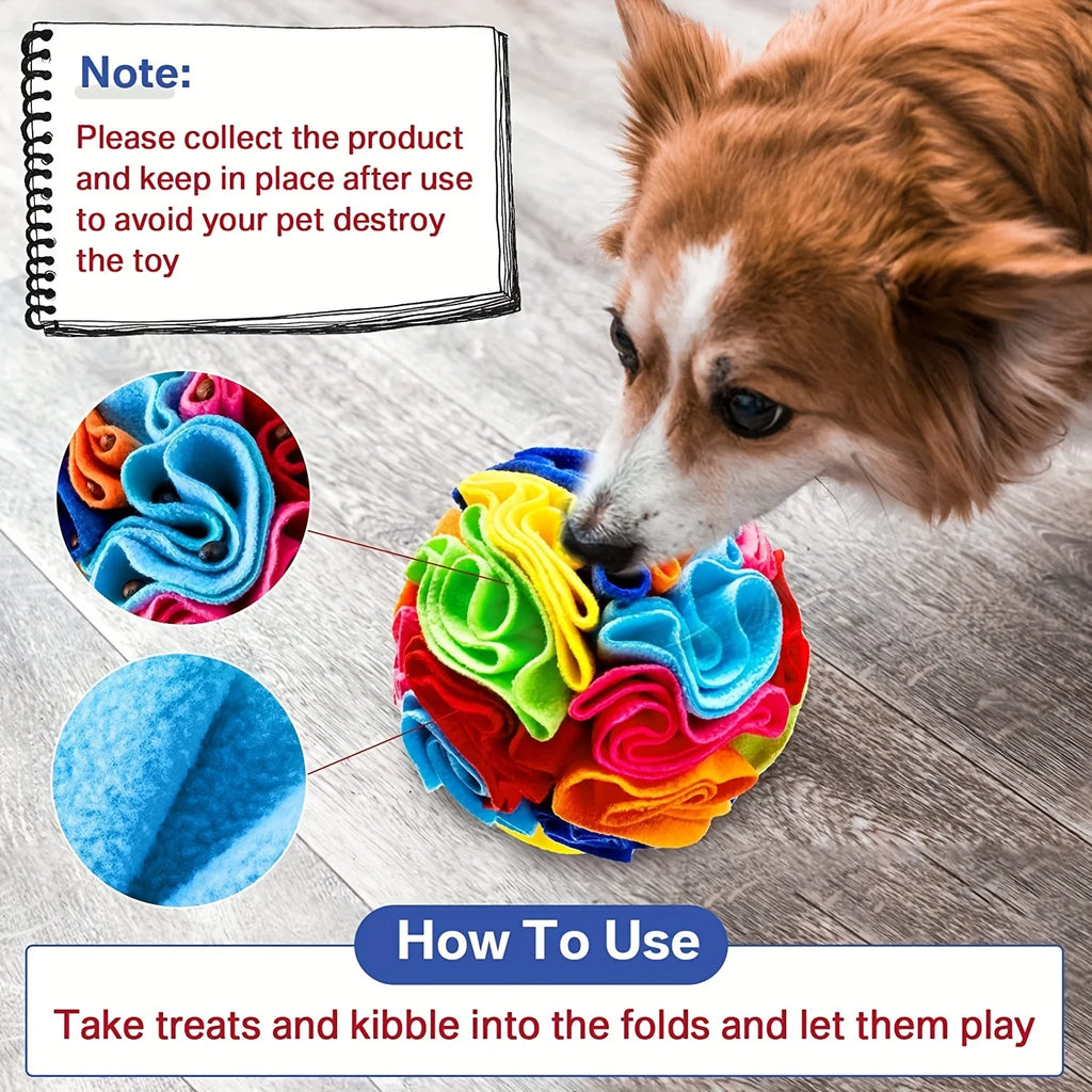 Palla interattiva per cani - Gioco Olfattivo e ricerca del cibo.