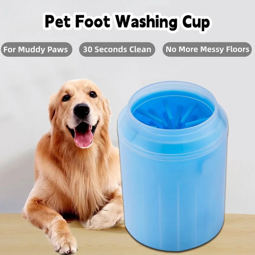 Pulisci Zampe per Cani – Bicchiere  lavazampe in Silicone