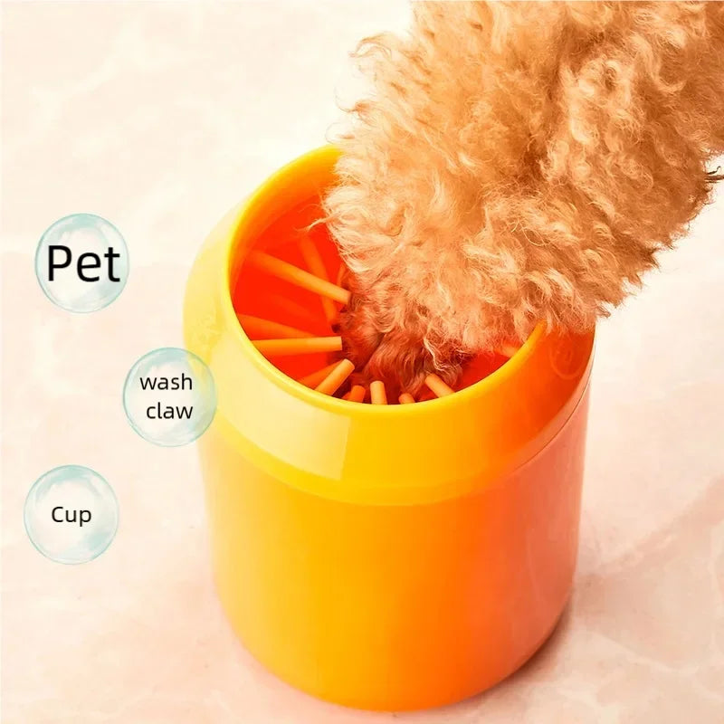 Pulisci Zampe per Cani – Bicchiere  lavazampe in Silicone