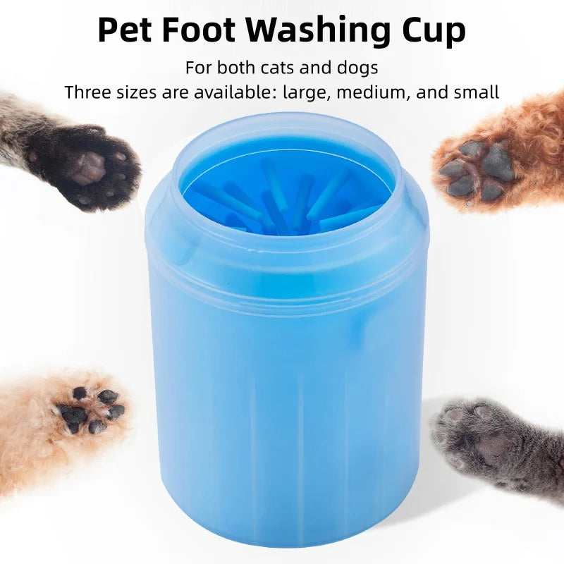 Pulisci Zampe per Cani – Bicchiere  lavazampe in Silicone