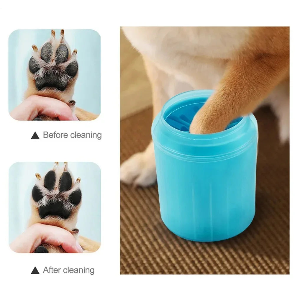 Pulisci Zampe per Cani – Bicchiere  lavazampe in Silicone